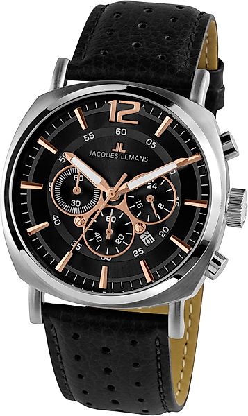 Jacques Lemans Chronograph Lugano 1-1645J, Quarzuhr, günstig online kaufen