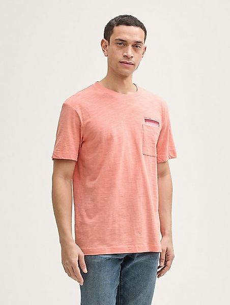 TOM TAILOR T-Shirt T-Shirt mit Brusttasche günstig online kaufen