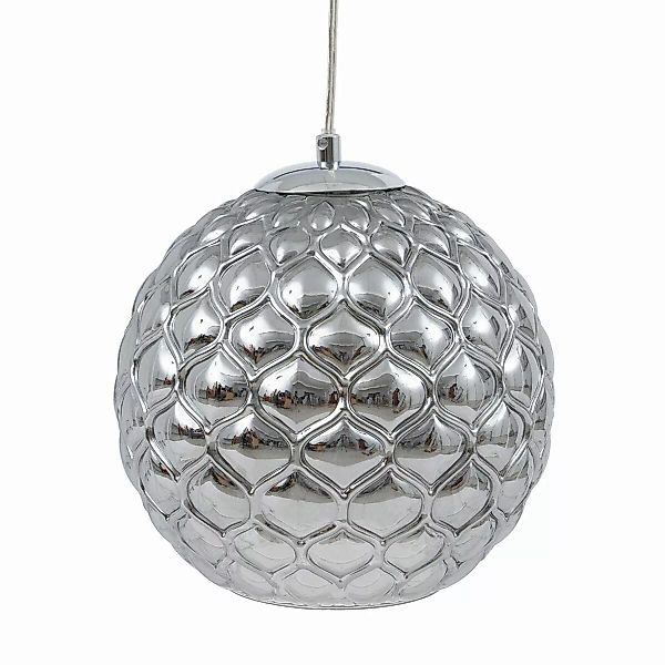 Deckenlampe Kristall Silber Eisen 23 X 23 X 21,5 Cm günstig online kaufen