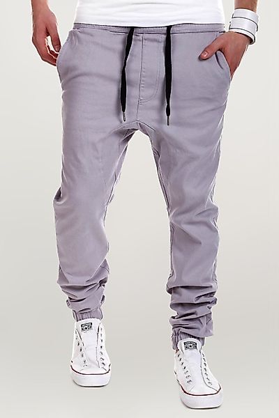 behype Chinohose "LUKE" mit elastischem Bund günstig online kaufen