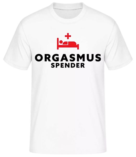 Orgasmus Spender · Männer Basic T-Shirt günstig online kaufen