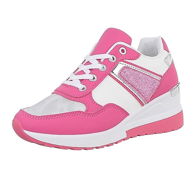 Ital-Design Damen Low-Top Freizeit Sneaker (88671637) Keilabsatz/Wedge Snea günstig online kaufen