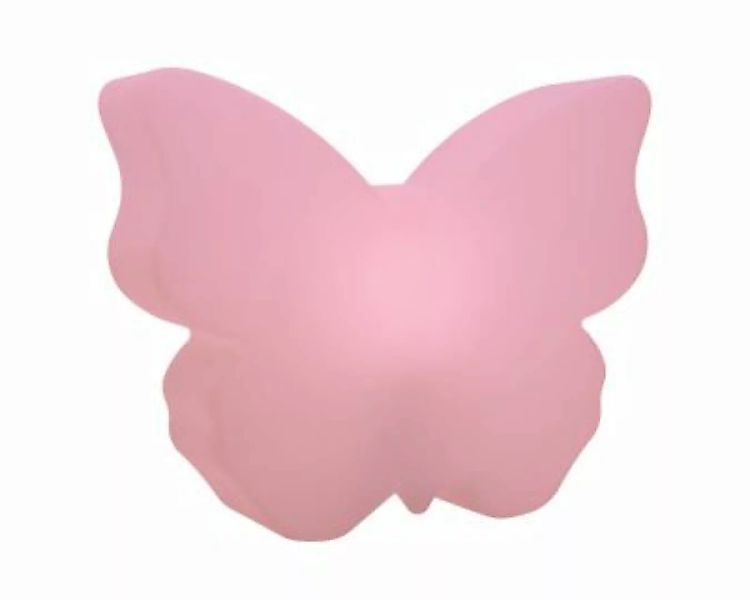 8 seasons design Shining Butterfly Gartenleuchte rosa günstig online kaufen