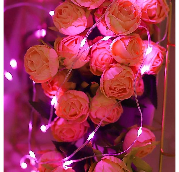 Rosnek LED-Lichterkette 1-5M, 10M, Kupferdraht, wasserdicht,batterie, für S günstig online kaufen