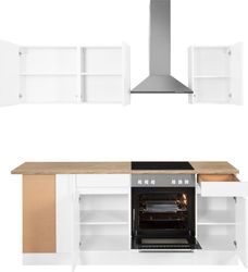 OPTIFIT Winkelküche "Roth" Stellmaße 210x175 cm,wahlweise mit E-Geräten, Pu günstig online kaufen