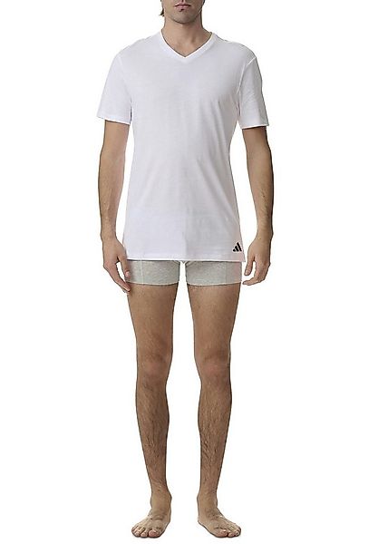 adidas Performance Poloshirt T-Shirt Basic V-Neck 12P (Packung, 12-tlg., 12 günstig online kaufen