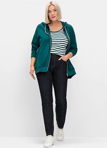 Sheego Kurzarmshirt "T-Shirt" 1 Stk. günstig online kaufen