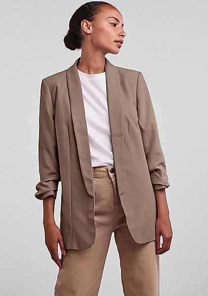 pieces Blusenblazer PCBOSELLA 3/4 BLAZER NOOS Materialmix, regular fit günstig online kaufen