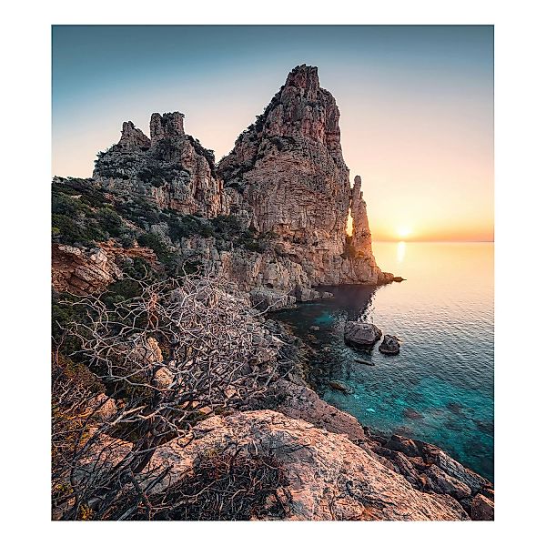 KOMAR Vlies Fototapete - Colors of Sardegna - Größe 250 x 280 cm mehrfarbig günstig online kaufen