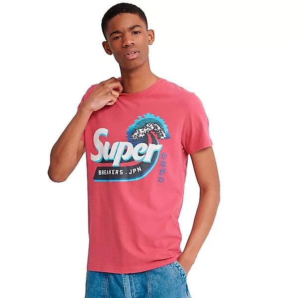 Superdry Shapers N Makers Kurzarm T-shirt S Vintage Red günstig online kaufen