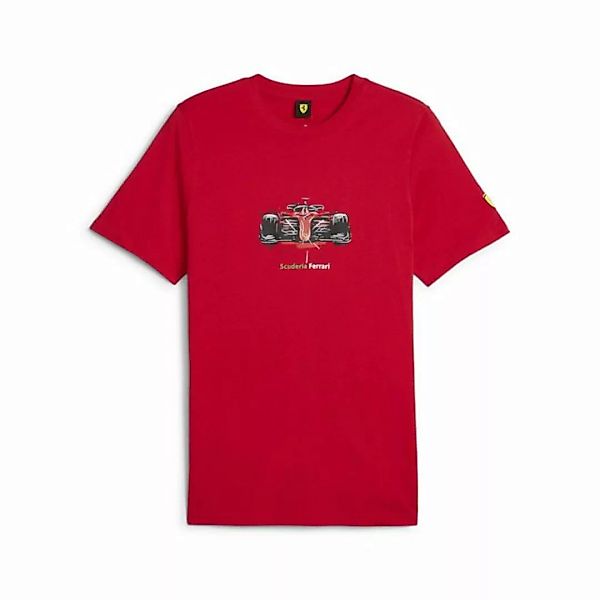 PUMA T-Shirt Scuderia Ferrari Race Motorsport T-Shirt mit Grafik Herren günstig online kaufen