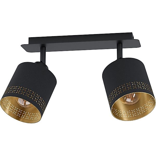 EGLO Deckenspot ESTEPERRA, ohne Leuchtmittel, Deckenleuchte Vintage, Stahl, günstig online kaufen