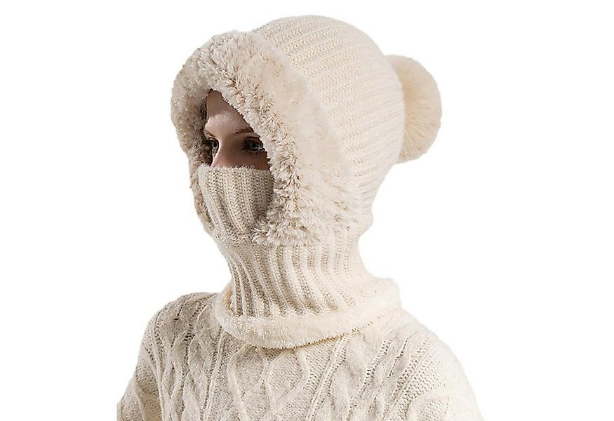 HAUSS SPOLE Strickmütze Balaclava Kapuze mit atmungsaktiv Strick Balaclava günstig online kaufen