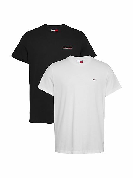 Tommy Jeans Kurzarmshirt "TJM SLIM 2PACK MIX TEE EXT", Mit Rundhalsausschni günstig online kaufen