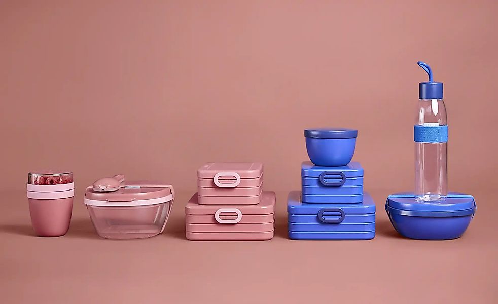 Mepal Lunchbox "Lunchbox Duo Ellipse 825 + 600 ml" 2 Stk. tlg. günstig online kaufen