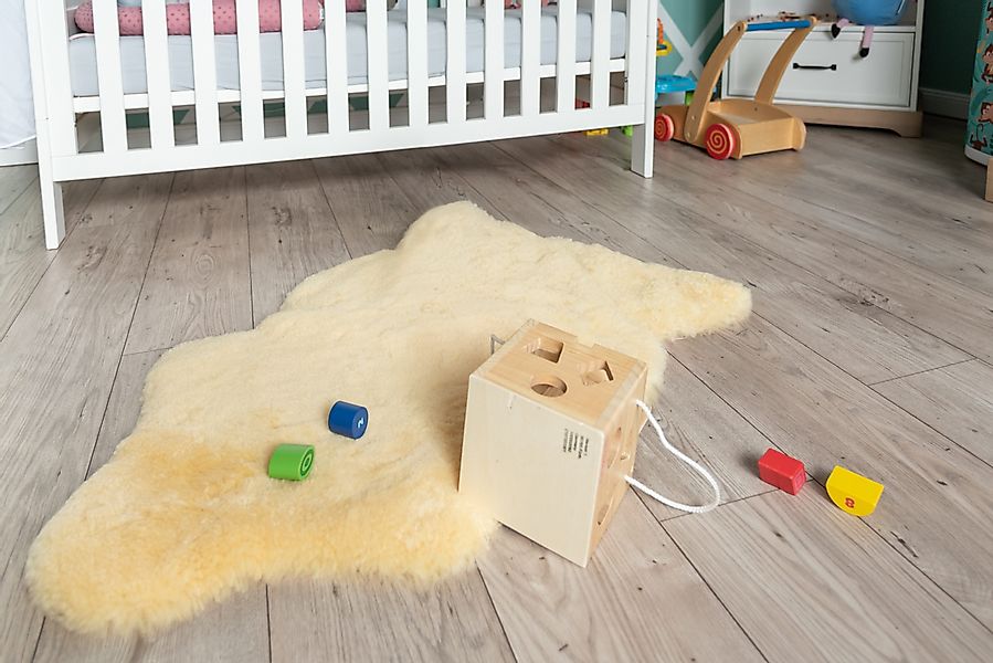 Heitmann Felle Fellteppich Baby-Lammfell, fellförmig, Höhe: günstig online kaufen