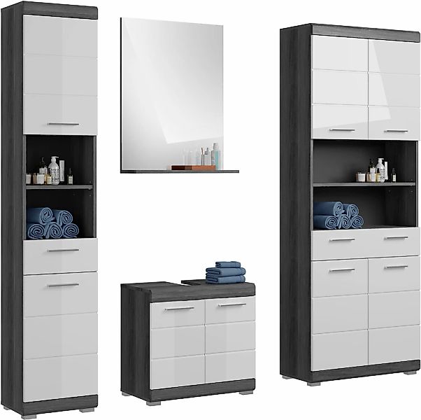 INOSIGN Badmöbel-Set "Siena, 4 teilig, bestehend aus:" Set, TOPSELLER, 4 St günstig online kaufen