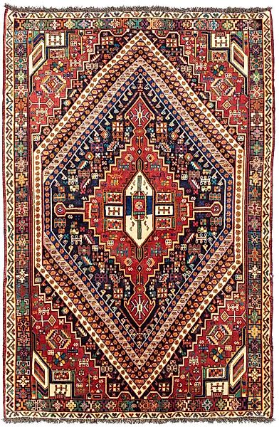 morgenland Wollteppich »Hosseinabad Medaillon 246 x 136 cm«, rechteckig günstig online kaufen