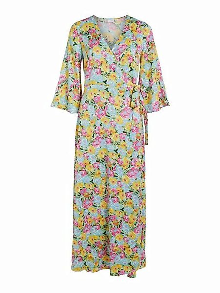Vila Shirtkleid Legeres Blusenkleid mit Kimono Ärmel Midi Dress VISUNA (kni günstig online kaufen