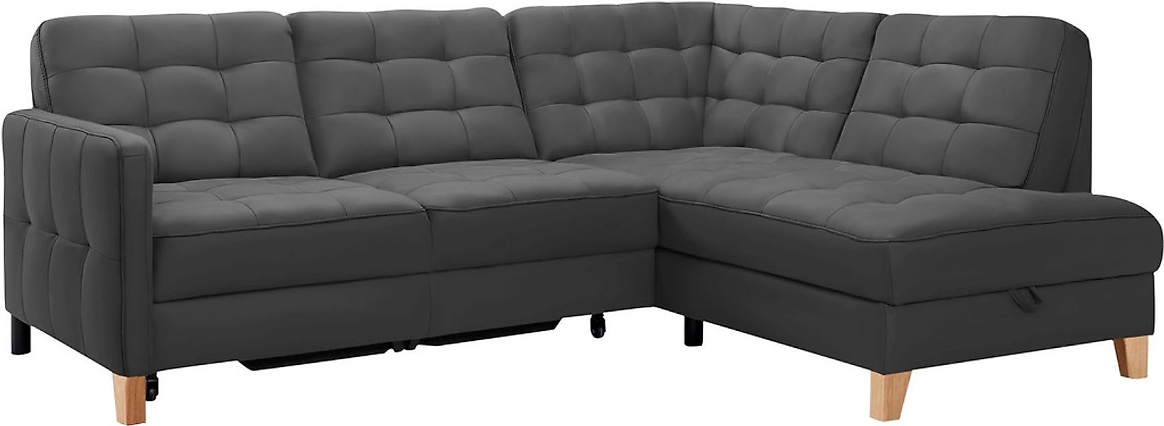 exxpo - sofa fashion Ecksofa »Elio, kompakt und komfortabel, bequem, zeitlo günstig online kaufen