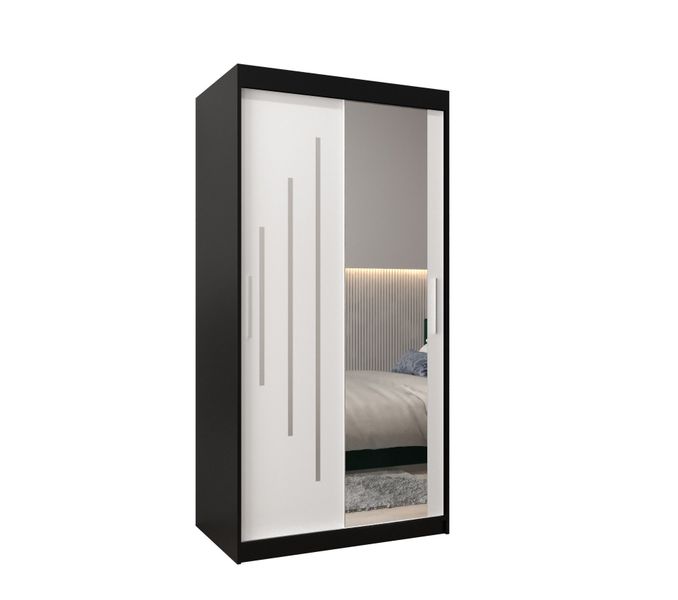 MOEBLO Schiebetürenschrank MALTESE 2 (mit Spiegel, günstig online kaufen