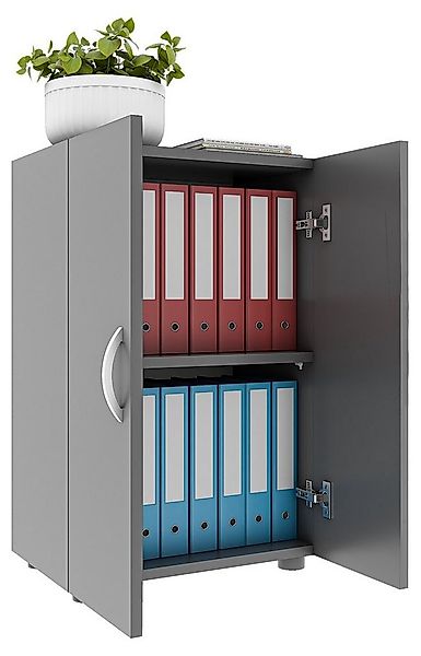 VCM Aktenschrank Büroschrank Bücher Ordner Aktenschrank Ulas 2fach günstig online kaufen