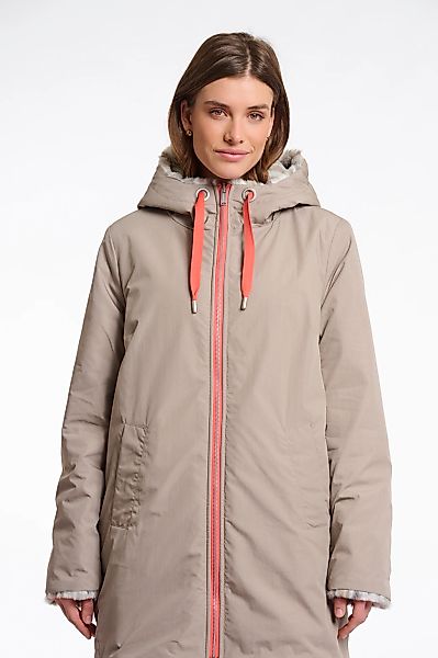 Rino & Pelle Parka, mit Kapuze, mit kontrastfarbenen Details günstig online kaufen