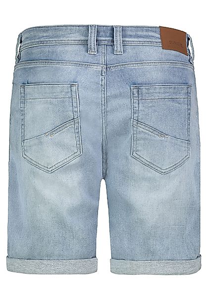 SUBLEVEL Jeansshorts im Used-Look mit umgeschlagenem günstig online kaufen
