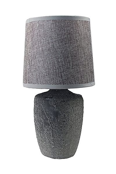 Arnusa Tischleuchte kleine Nachttischlampe Beton Optik günstig online kaufen
