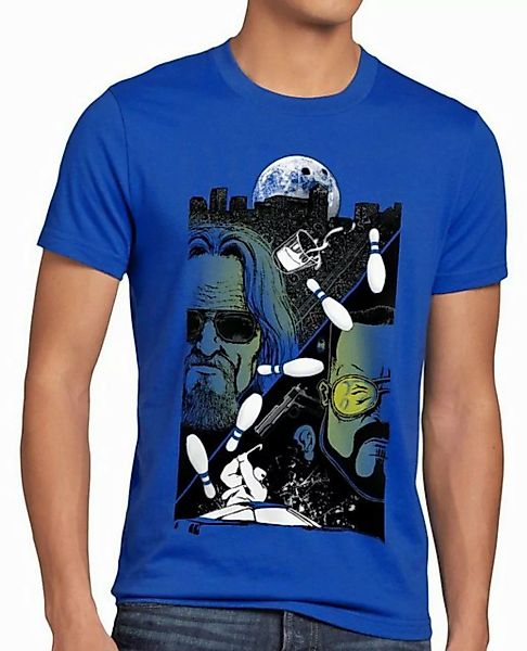 style3 T-Shirt The Dude lebowski bowling bowler big Jeff Bridges john goodm günstig online kaufen