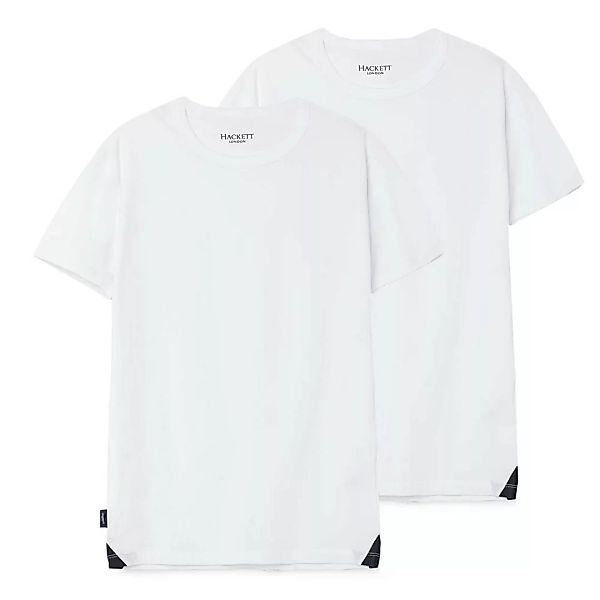 Hackett Crew T-shirt 2 Einheiten XL White günstig online kaufen