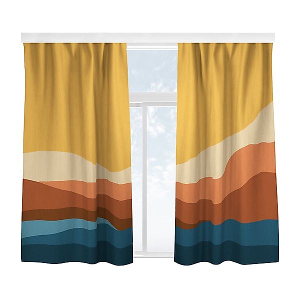 Bilderdepot24 Vorhang Gardine Kunst Natur Wüste günstig online kaufen