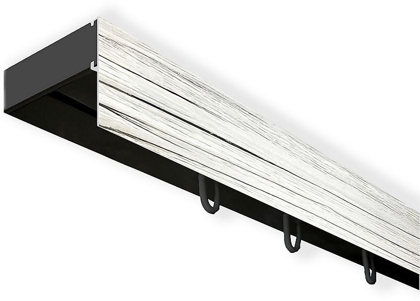 SN DECO GROUP Gardinenschiene Vorhangschiene SH (1) mit Blende 5 cm, 1-läuf günstig online kaufen