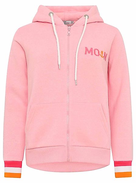 Zwillingsherz Kapuzensweatjacke Hoodiejacke Moin" Mit Kapuze günstig online kaufen