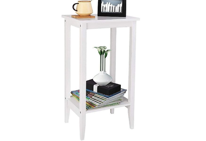 Homfa Beistelltisch, Sofatisch Kaffeetisch Telefontisch Holz 73,5x40x30cm günstig online kaufen