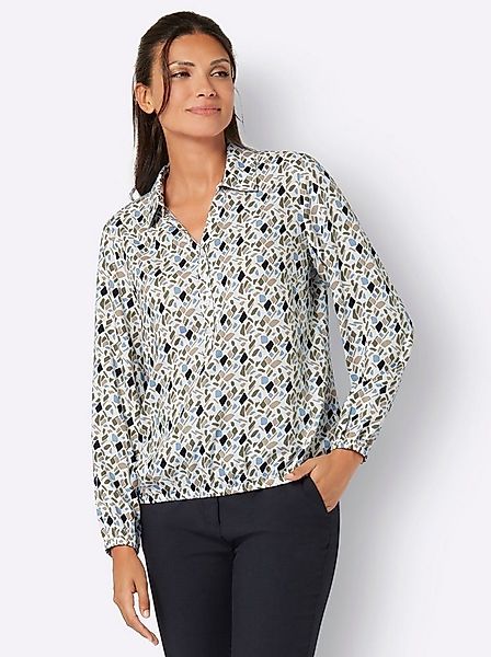 Sieh an! Klassische Bluse Langarm-Bluse Langarm günstig online kaufen