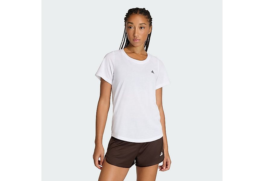 adidas Performance Trainingsshirt WORKOUT ESSENTIALS T-SHIRT MIT TIEFEM AUS günstig online kaufen