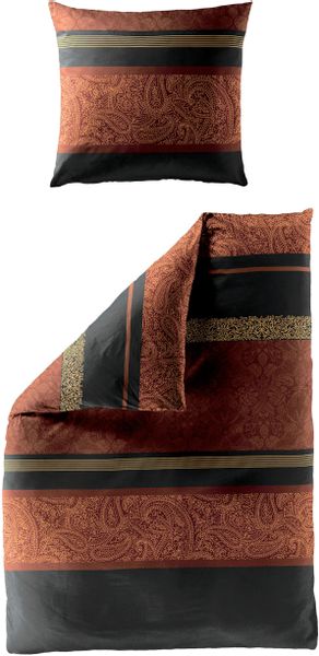 BIERBAUM Bettwäsche "4954" 2 Stk. tlg. 100 % Baumwolle, pflegeleicht, Paisl günstig online kaufen