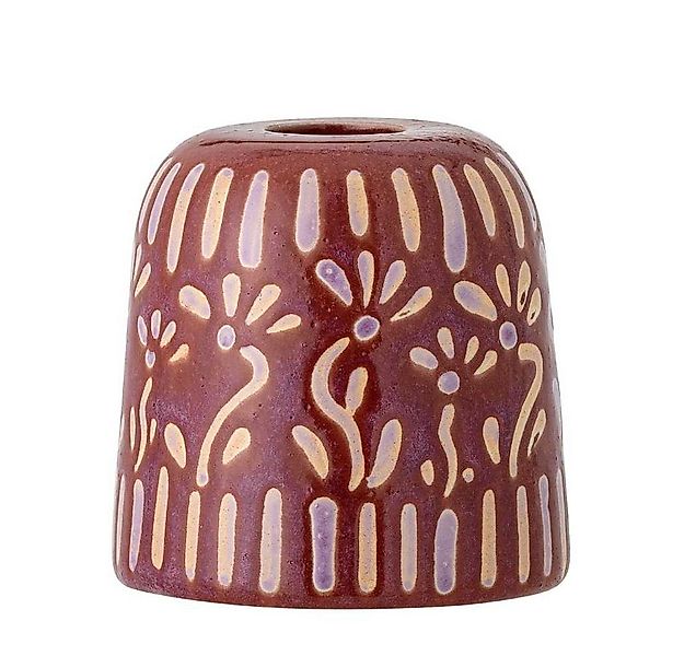 Bloomingville Kerzenhalter Bloomingville Kerzenhalter SAMSIN Violett 7x7 cm günstig online kaufen