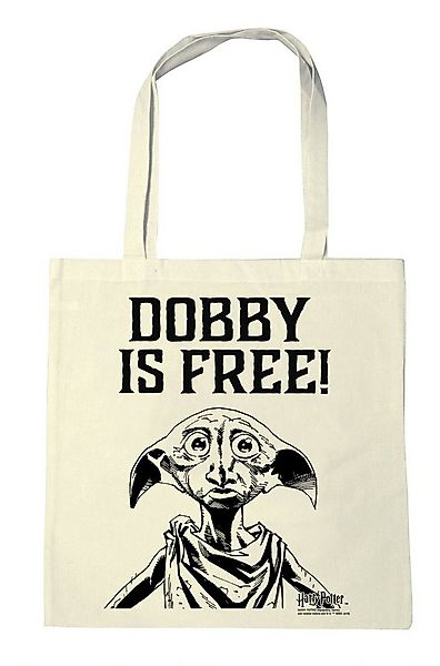 LOGOSHIRT Henkeltasche Baumwolltasche Dobby Is Free, mit Dobby-Print günstig online kaufen