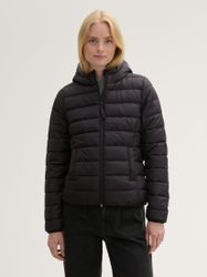 TOM TAILOR Denim Steppjacke mit Kapuze günstig online kaufen