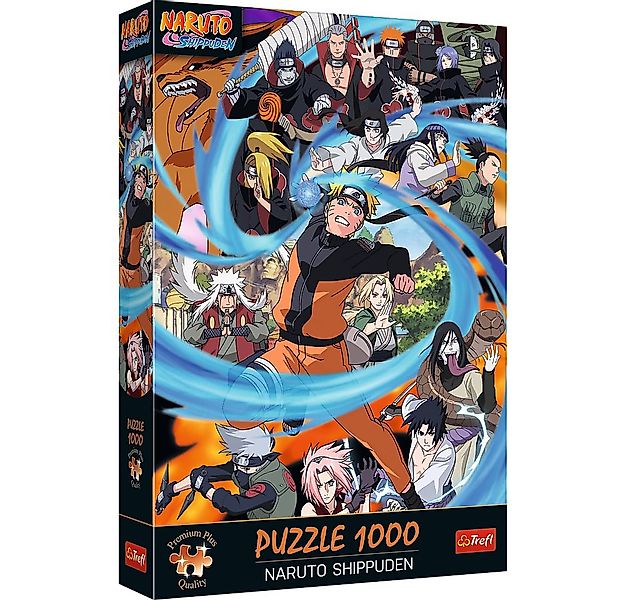 Trefl Puzzle Trefl, Naruto, 1000 Teile Premium Plus Puzzle, 1000 Puzzleteil günstig online kaufen