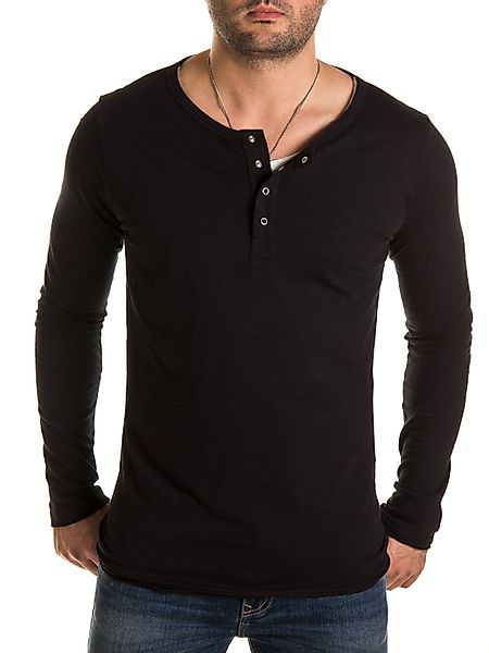WOTEGA Langarmshirt WOTEGA - V-Neck Double günstig online kaufen