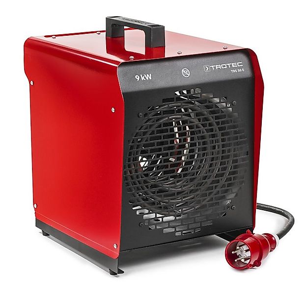 TROTEC Heizlüfter Elektroheizgebläse TDS 50 E, 9000 W, Thermostat 2 Heizstu günstig online kaufen