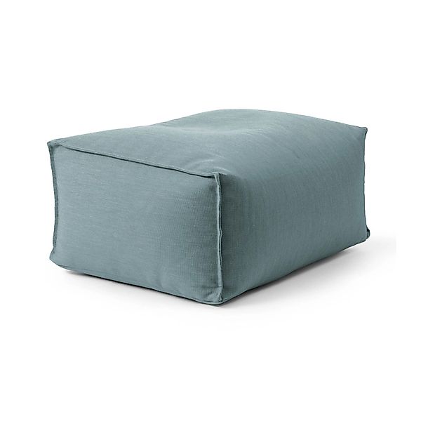 mokebo Outdoor Pouf Der Ruhepouf für Balkon & Garten Sitzhocker Würfelkisse günstig online kaufen