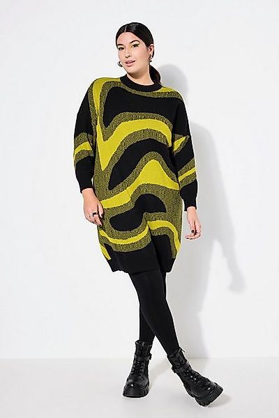 Studio Untold Minikleid Strickkleid oversized Jacquard Colormuster günstig online kaufen