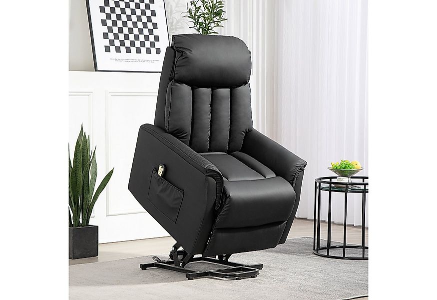 HOMCOM Relaxsessel Elektrischer Aufstehsessel (Fernsehsessel, Sessel mit Au günstig online kaufen