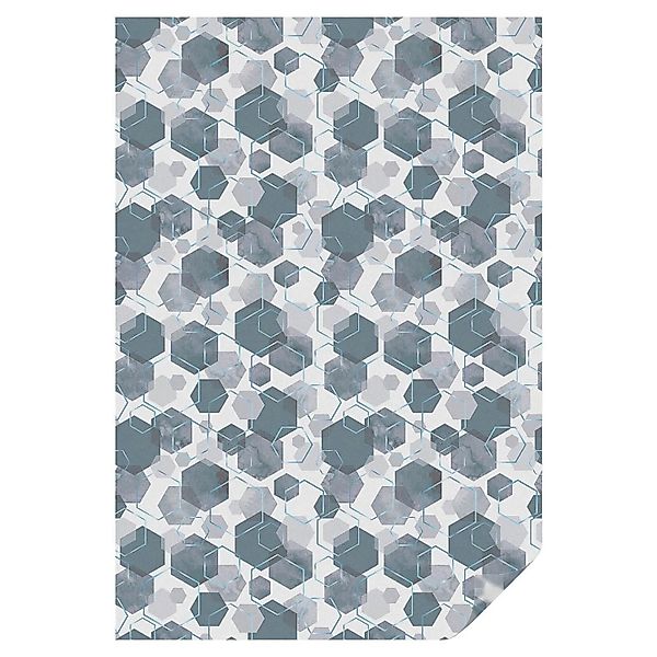 Tulup Buntglasfolie Geometrische Sechsecke Fensterfolie Buntglas 100x146 cm günstig online kaufen