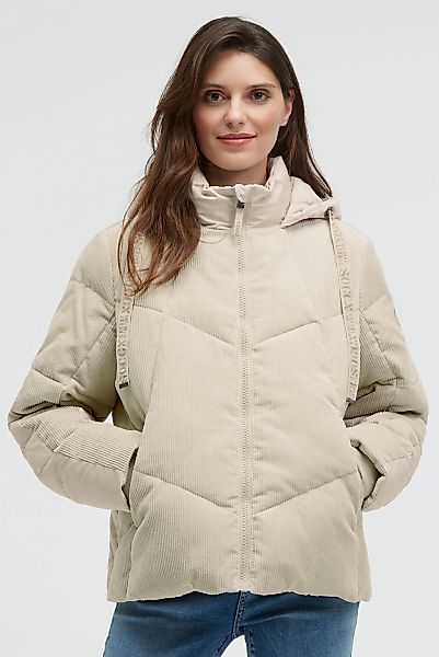 SOCCX Winterjacke mit Kapuze mit Windfangleiste günstig online kaufen