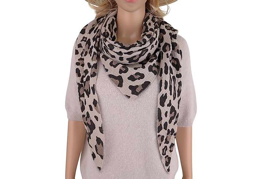 MIRROSI Dreieckstuch Aus Musellin Dreiecksschal ca.200x80 cm, Made in Italy günstig online kaufen